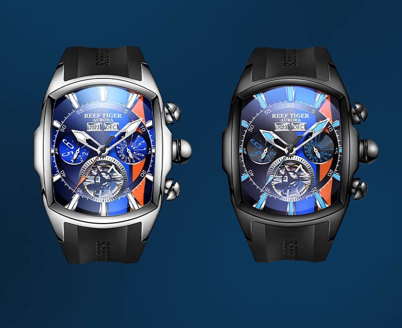 Aurora Tank Track Version RGA3069 Watch
